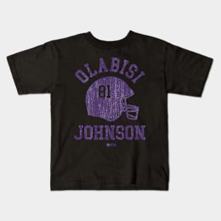 Olabisi Johnson Minnesota Helmet Font Kids T-Shirt